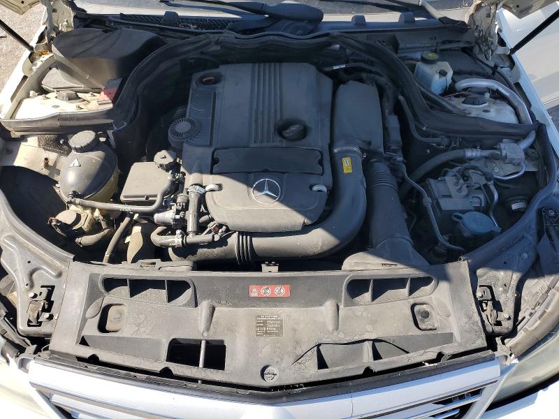 2012 Mercedes-benz C მანქანა იყიდება აუქციონზე, vin: WDDGF4HB9CF853286, აუქციონის ნომერი: 59395166
