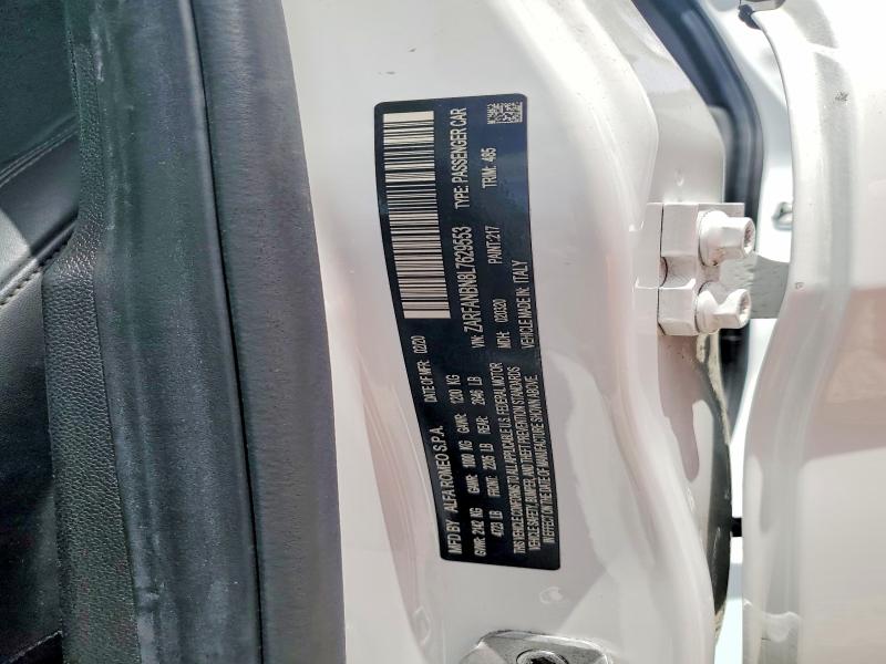 Продаж на аукціоні авто 2020 Alfa Romeo Giulia, vin: ZARFANBN8L7629553, номер лоту: 65550676