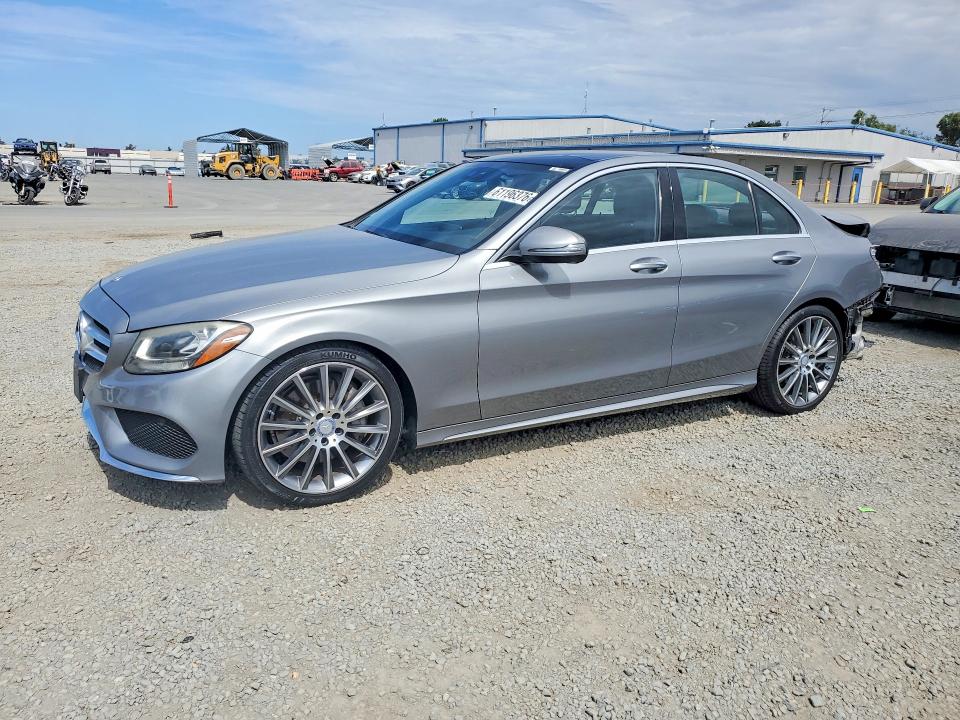 2016 Mercedes-benz C მანქანა იყიდება აუქციონზე, vin: 55SWF4JB4GU145066, აუქციონის ნომერი: 61196376