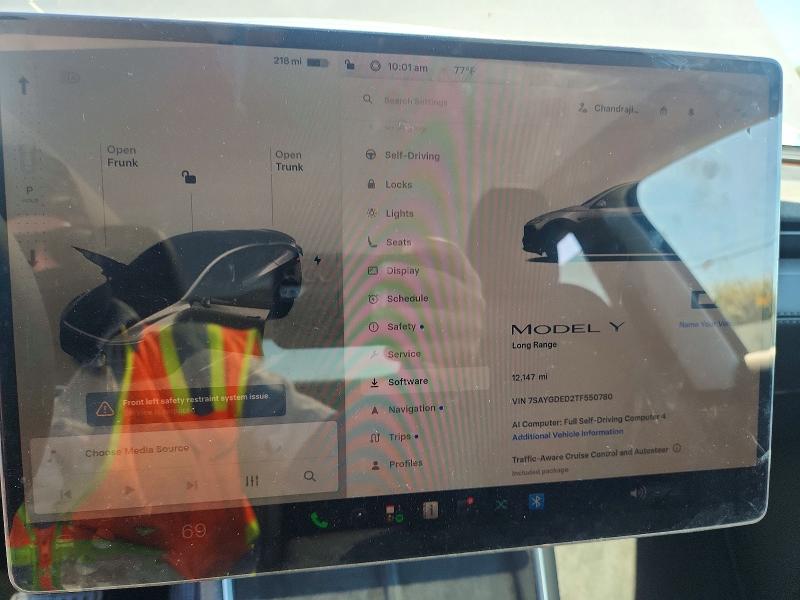 Auction sale of the 2026 Tesla Model Y, vin: 7SAYGDED2TF550780, lot number: 63382966