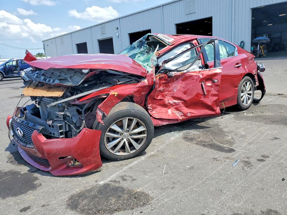 Продажа на аукционе авто 2015 Infiniti Q50, vin: JN1BV7AP9FM338418, номер лота: 61564046