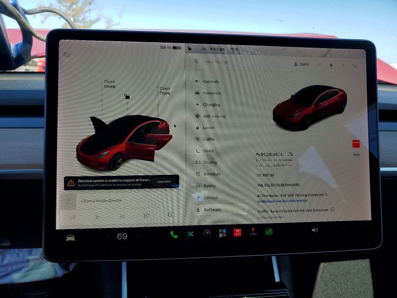 Aukcja sprzedaży 2019 Tesla Model 3, vin: 5YJ3E1EB3KF452365, numer aukcji: 62728146