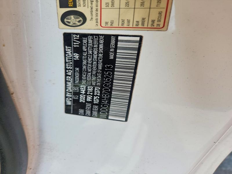 Продаж на аукціоні авто 2013 Mercedes-benz C, vin: WDDGJ4HB7DG052513, номер лоту: 60495096