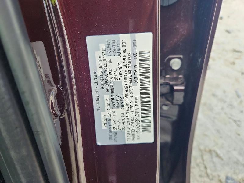 61010766 :رقم المزاد ، JM3KKDHA3R1108621 vin ، 2024 Mazda Cx-90 مزاد بيع