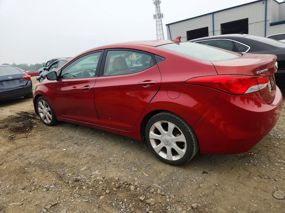 61278536 :رقم المزاد ، KMHDH4AEXCU224333 vin ، 2012 Hyundai Elantra مزاد بيع