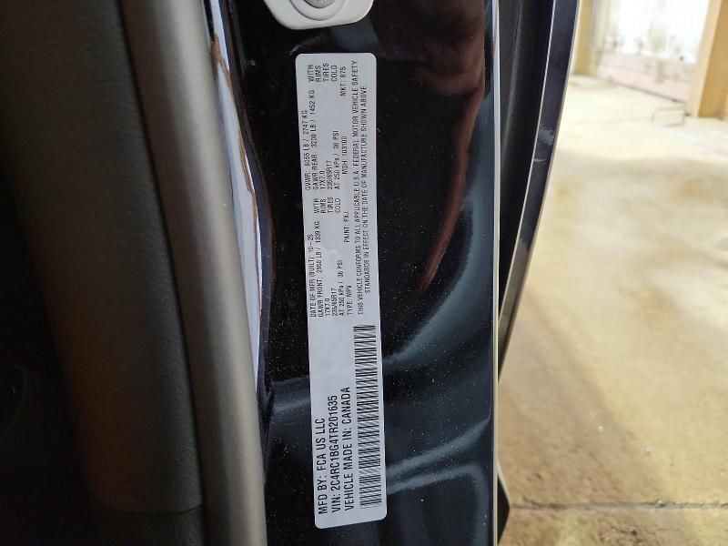 2026 Chrysler Pacifica მანქანა იყიდება აუქციონზე, vin: 2C4RC1BG4TR201635, აუქციონის ნომერი: 59637806