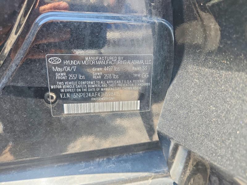 Продажа на аукционе авто 2018 Hyundai Sonata, vin: 5NPE24AF4JH598415, номер лота: 59979306