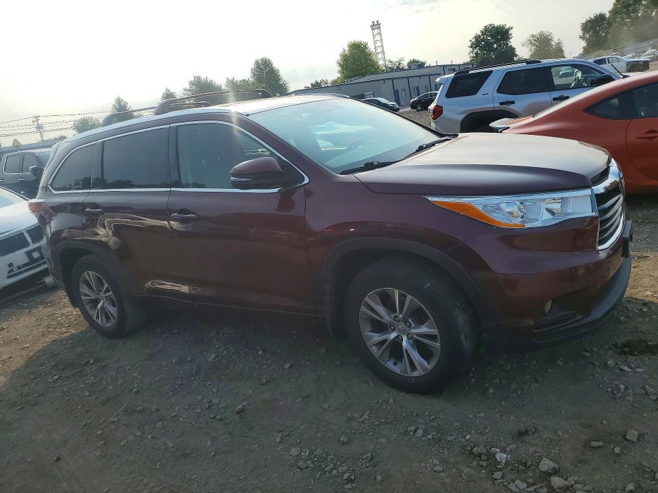 Aukcja sprzedaży 2015 Toyota Highlander, vin: 5TDJKRFH3FS157706, numer aukcji: 61948906