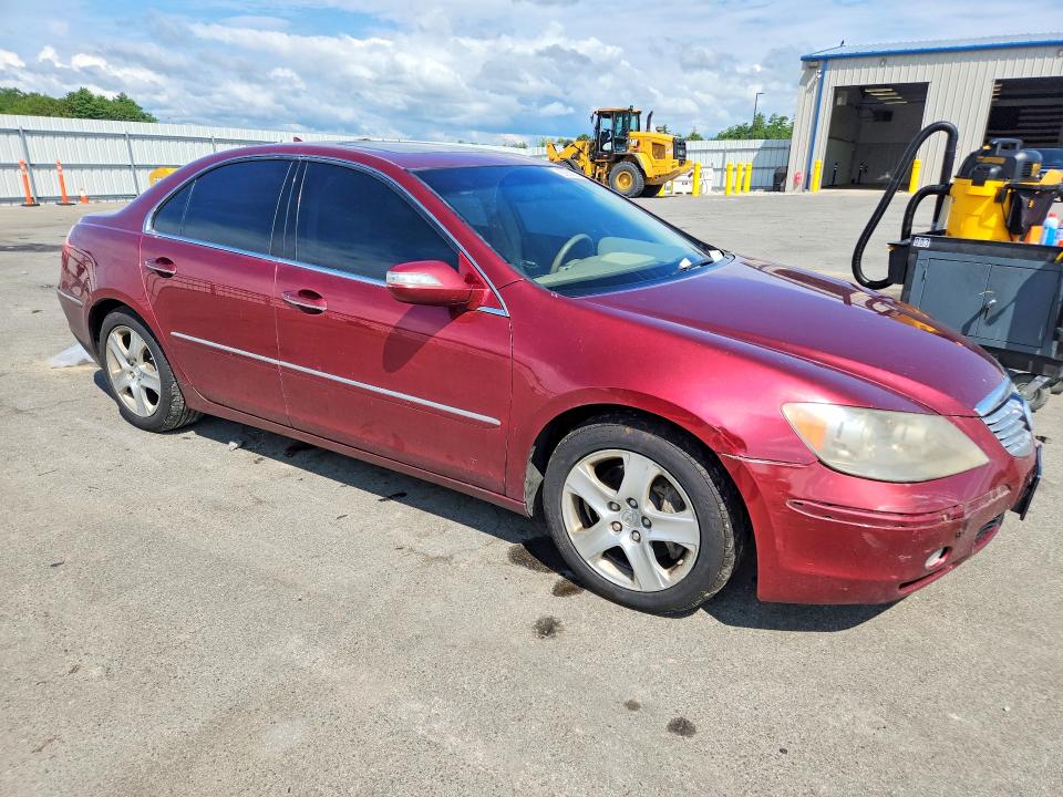 62954206 :رقم المزاد ، JH4KB16585C006807 vin ، 2005 Acura Rl مزاد بيع