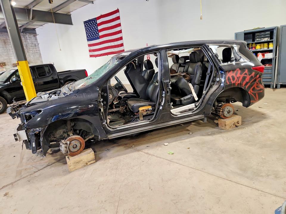62237486 :رقم المزاد ، 5N1AL0MM0EC511086 vin ، 2014 Infiniti Qx60 مزاد بيع