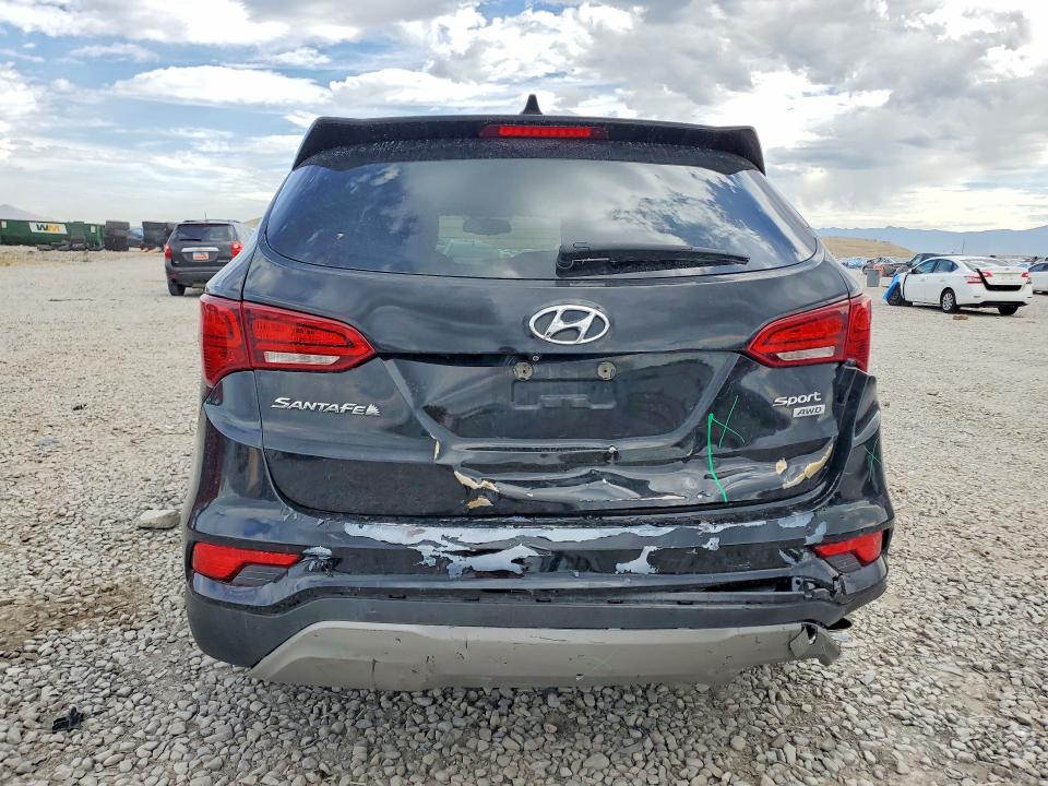 59070346 :رقم المزاد ، 5XYZUDLB2HG385180 vin ، 2017 Hyundai Santa Fe Sport مزاد بيع