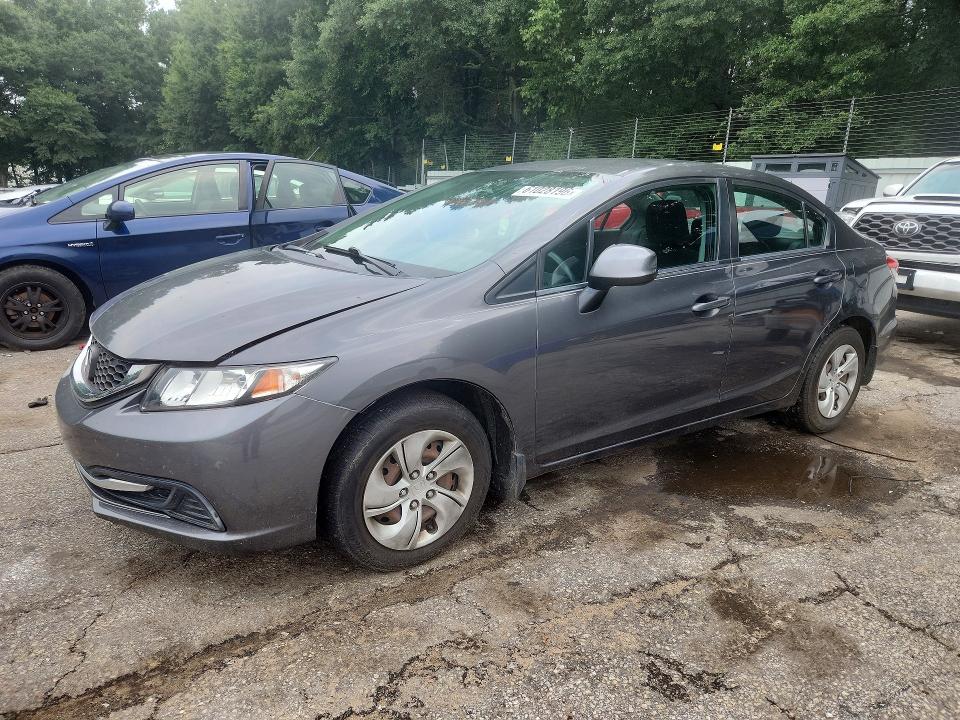 Продаж на аукціоні авто 2013 Honda Civic, vin: 2HGFB2F57DH524090, номер лоту: 61028196