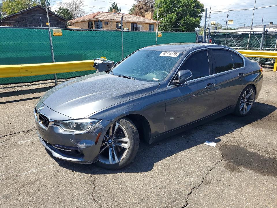2018 Bmw 328 მანქანა იყიდება აუქციონზე, vin: WBA8F1C53JAE92937, აუქციონის ნომერი: 62878446