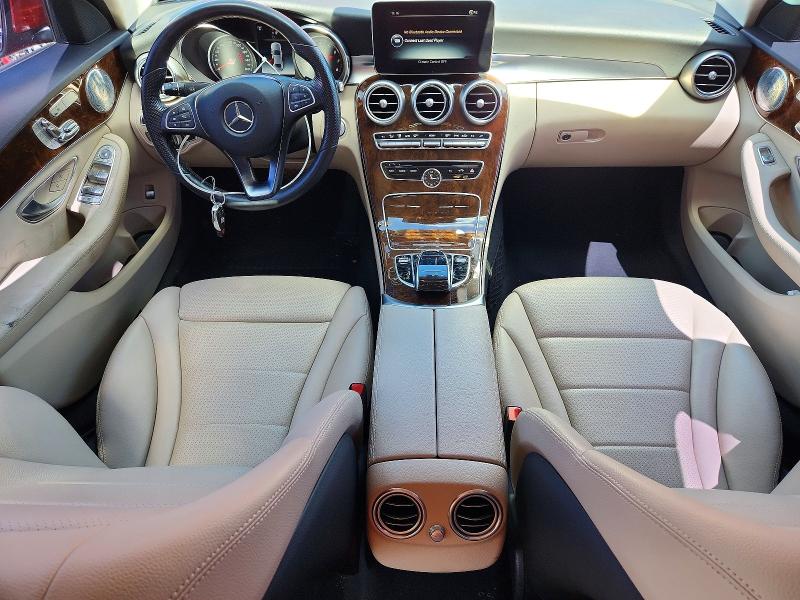 60198186 :رقم المزاد ، 55SWF4KB6JU262332 vin ، 2018 Mercedes-benz C مزاد بيع