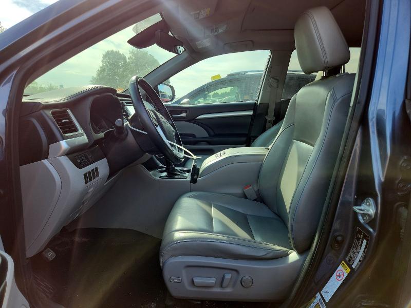 2018 Toyota Highlander მანქანა იყიდება აუქციონზე, vin: 5TDJZRFH5JS491997, აუქციონის ნომერი: 61348546