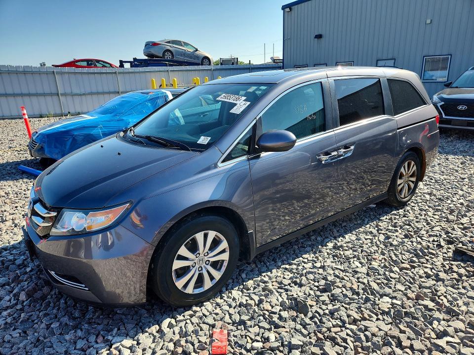 2014 Honda Odyssey მანქანა იყიდება აუქციონზე, vin: 5FNRL5H62EB075280, აუქციონის ნომერი: 59853186
