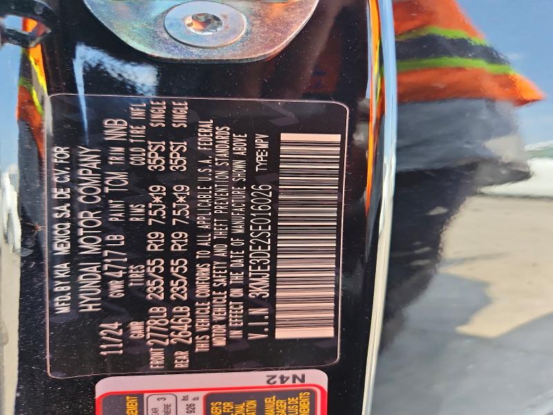 63240416 :رقم المزاد ، 3KMJE3DE2SE016026 vin ، 2025 Hyundai Tucson مزاد بيع