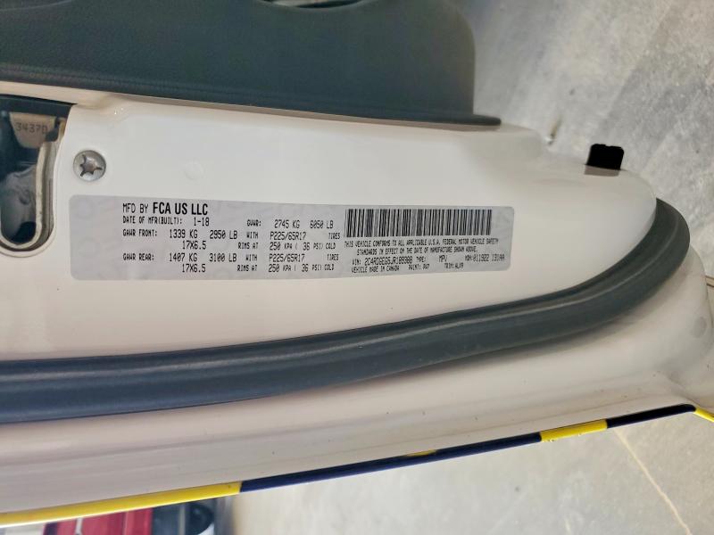 Aukcja sprzedaży 2018 Dodge Grand Caravan, vin: 2C4RDGEG5JR189388, numer aukcji: 61224376