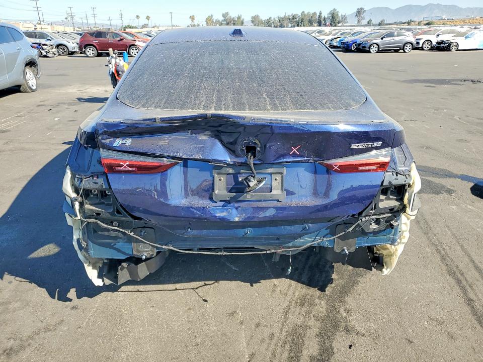 2024 Bmw I4 მანქანა იყიდება აუქციონზე, vin: WBY43AW06RFT31793, აუქციონის ნომერი: 58095306