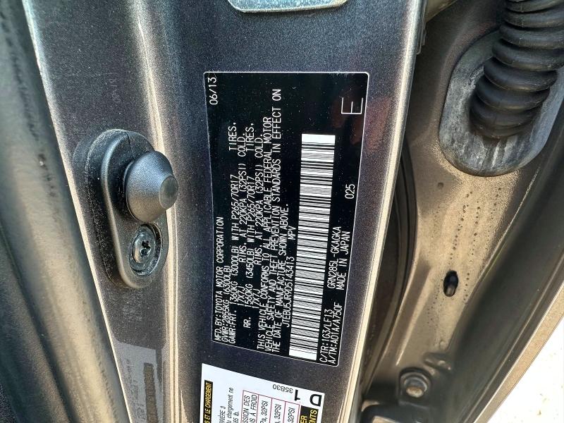 Aukcja sprzedaży 2013 Toyota 4runner, vin: JTEBU5JR9D5143413, numer aukcji: 62640316