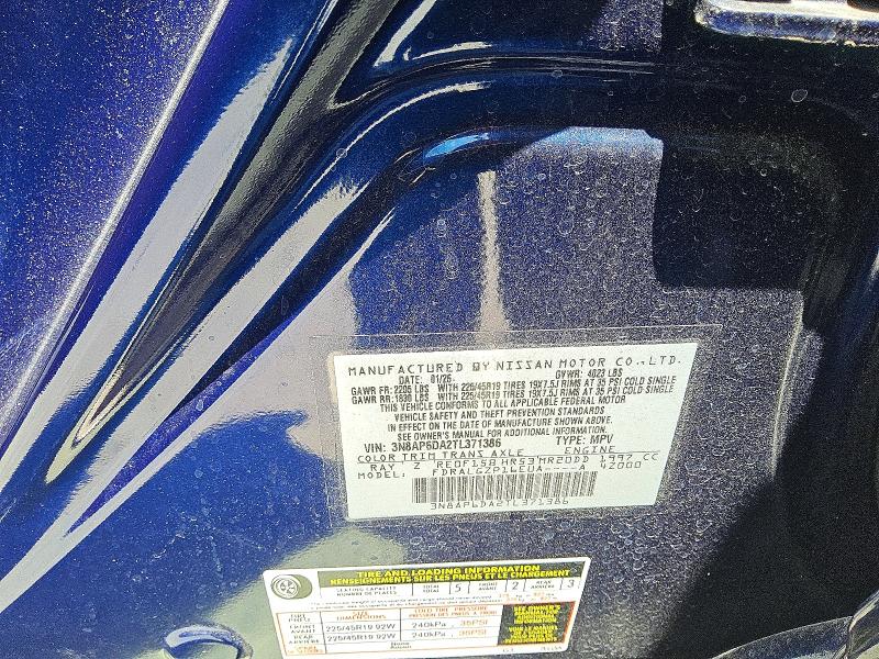 Продажа на аукционе авто 2026 Nissan Kicks, vin: 3N8AP6DA2TL371386, номер лота: 62806736