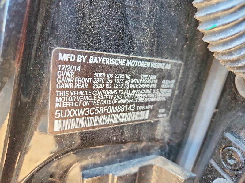 Продаж на аукціоні авто 2015 Bmw X4, vin: 5UXXW3C58F0M88143, номер лоту: 59051386