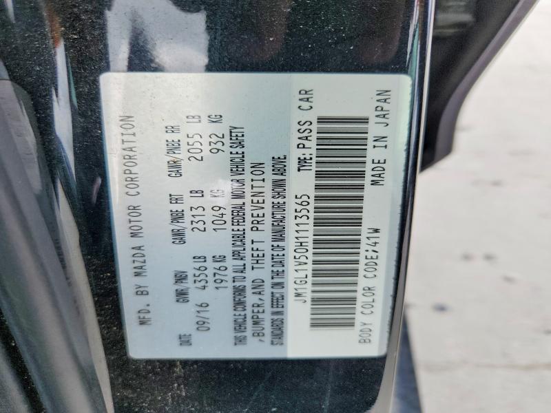 Продаж на аукціоні авто 2017 Mazda 06, vin: JM1GL1V50H1113565, номер лоту: 60638886