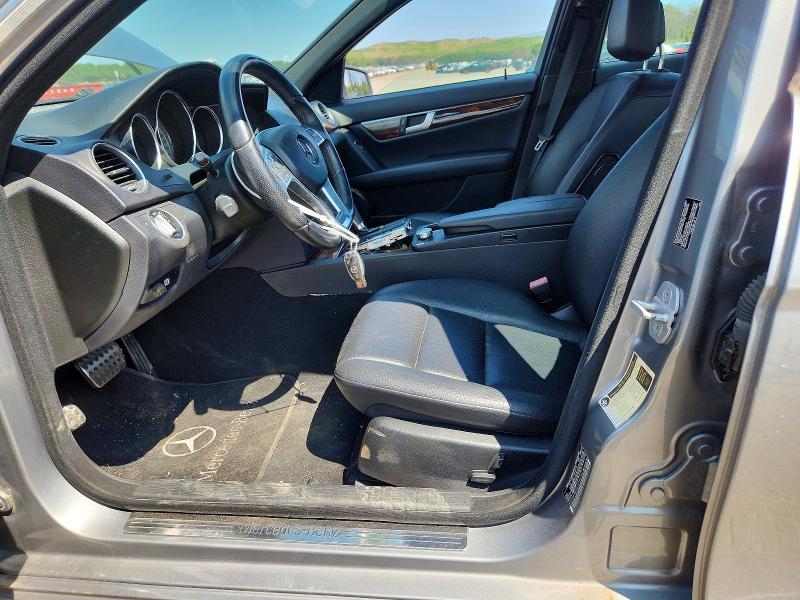 2012 Mercedes-benz C მანქანა იყიდება აუქციონზე, vin: WDDGF8BB9CR196732, აუქციონის ნომერი: 62687066