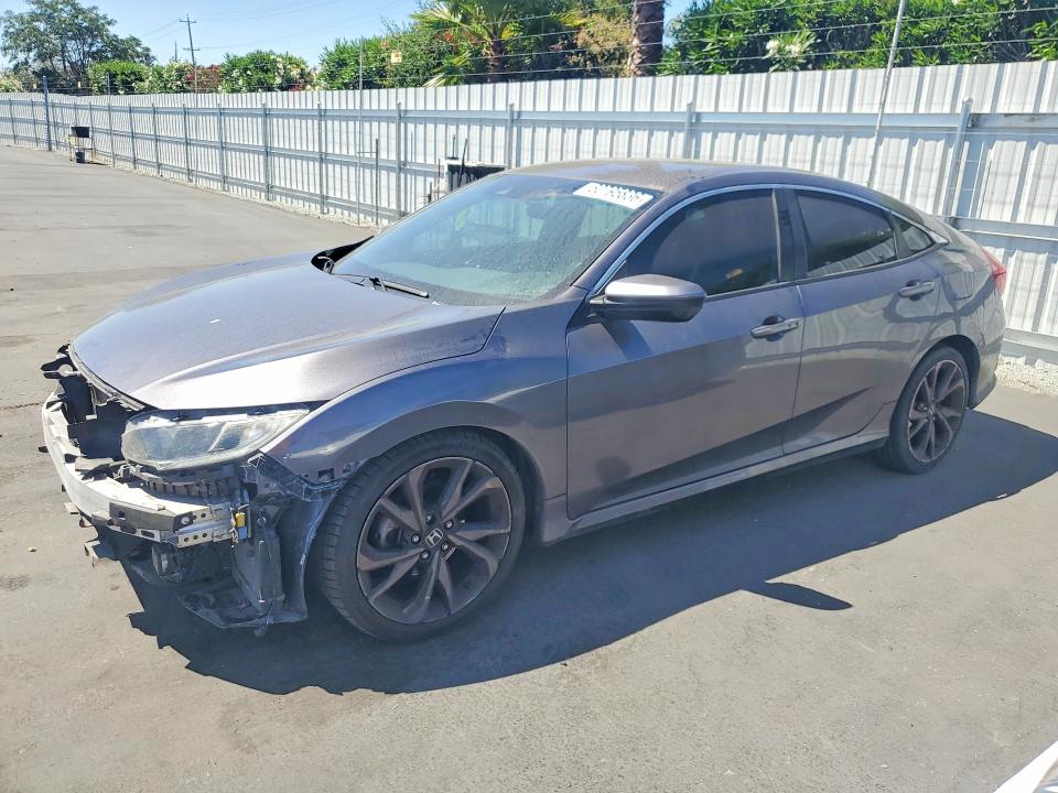 60795836 :رقم المزاد ، 19XFC2F83LE211098 vin ، 2020 Honda Civic مزاد بيع
