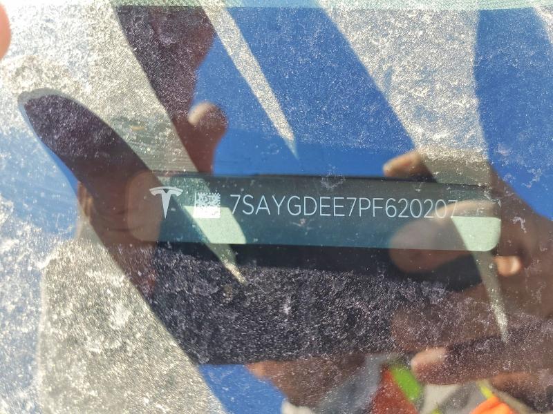 Aukcja sprzedaży 2023 Tesla Model Y, vin: 7SAYGDEE7PF620207, numer aukcji: 63141566