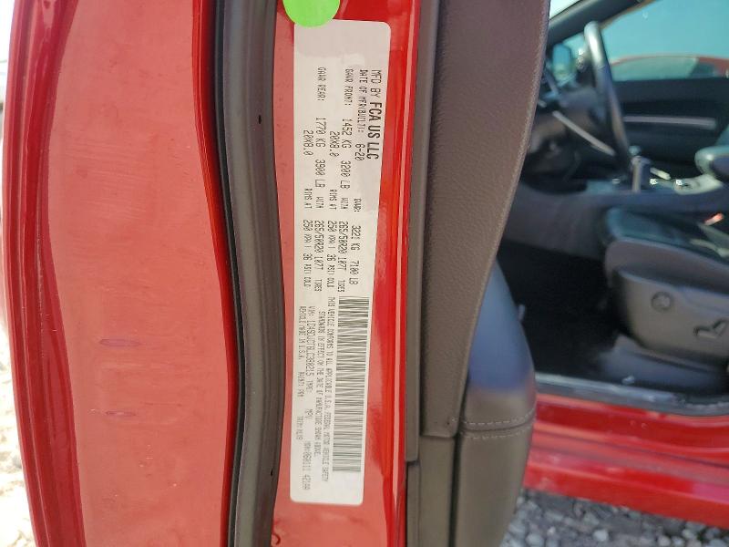 Продаж на аукціоні авто 2020 Dodge Durango, vin: 1C4SDJCT6LC380215, номер лоту: 63434536