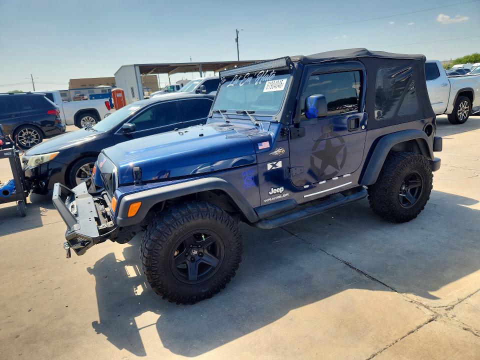 Продажа на аукционе авто 2004 Jeep Wrangler, vin: 1J4FA39S44P715979, номер лота: 61904046