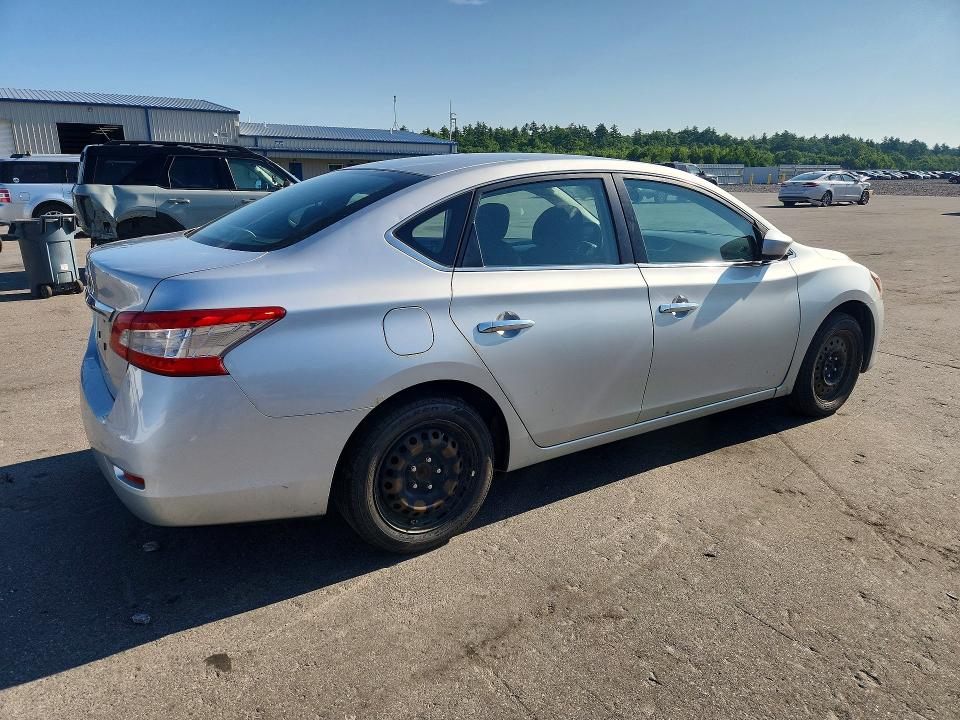 60709866 :رقم المزاد ، 3N1AB7AP8FY369497 vin ، 2015 Nissan Sentra مزاد بيع