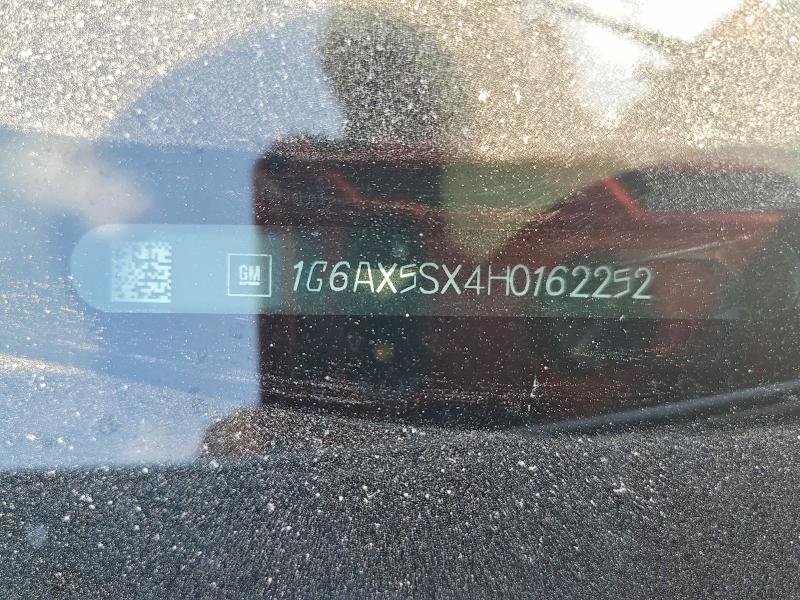 Aukcja sprzedaży 2017 Cadillac Cts, vin: 1G6AX5SX4H0162252, numer aukcji: 61354226