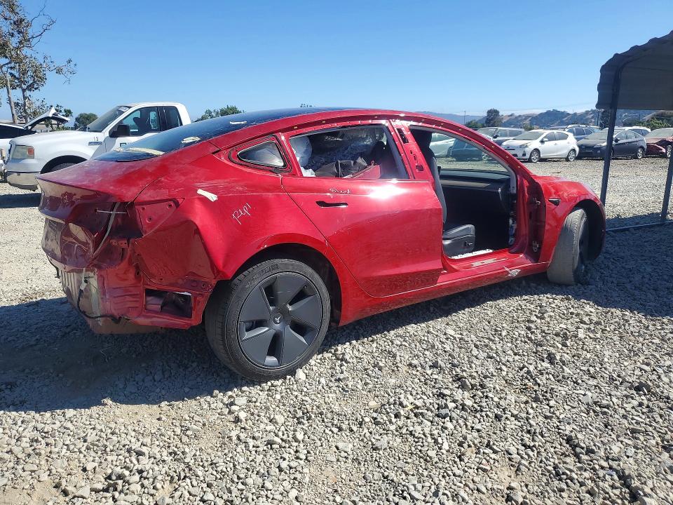 59720976 :رقم المزاد ، 5YJ3E1EA8PF556509 vin ، 2023 Tesla Model 3 مزاد بيع