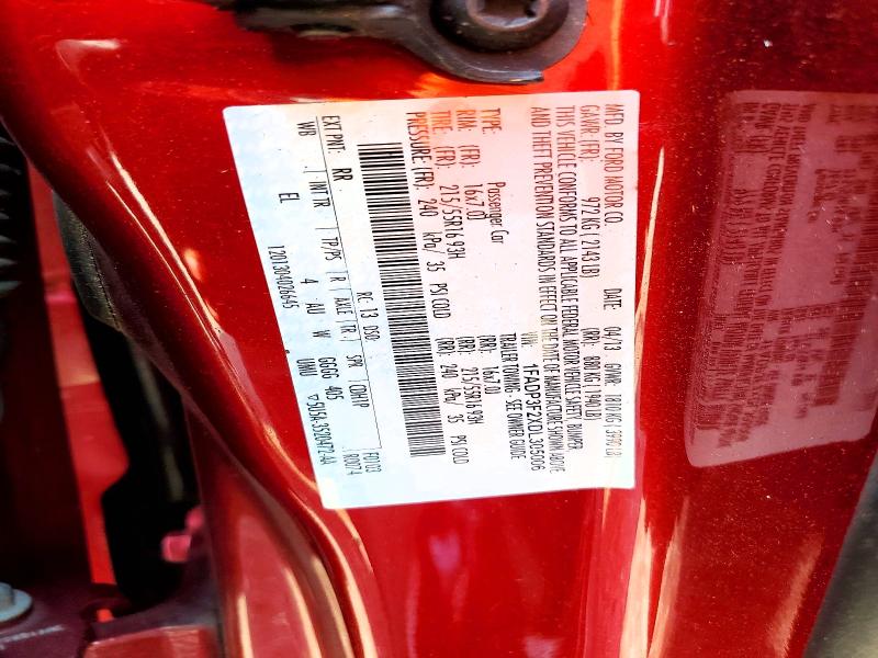 Продажа на аукционе авто 2013 Ford Focus, vin: 1FADP3F2XDL305006, номер лота: 62163066