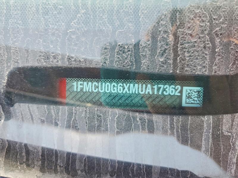 Продаж на аукціоні авто 2021 Ford Escape, vin: 1FMCU0G6XMUA17362, номер лоту: 60084056