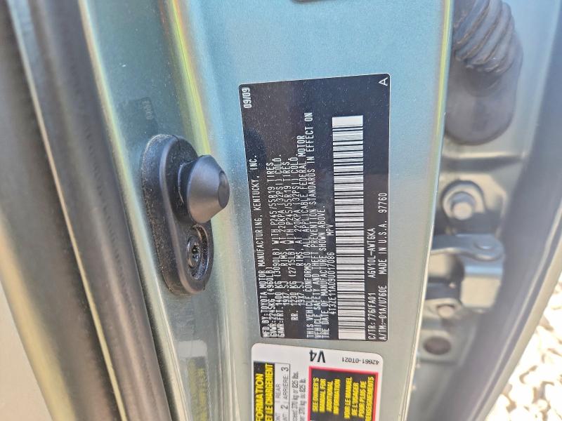 85992455 :رقم المزاد ، 4T3ZE11A09U017086 vin ، 2009 Toyota Venza مزاد بيع