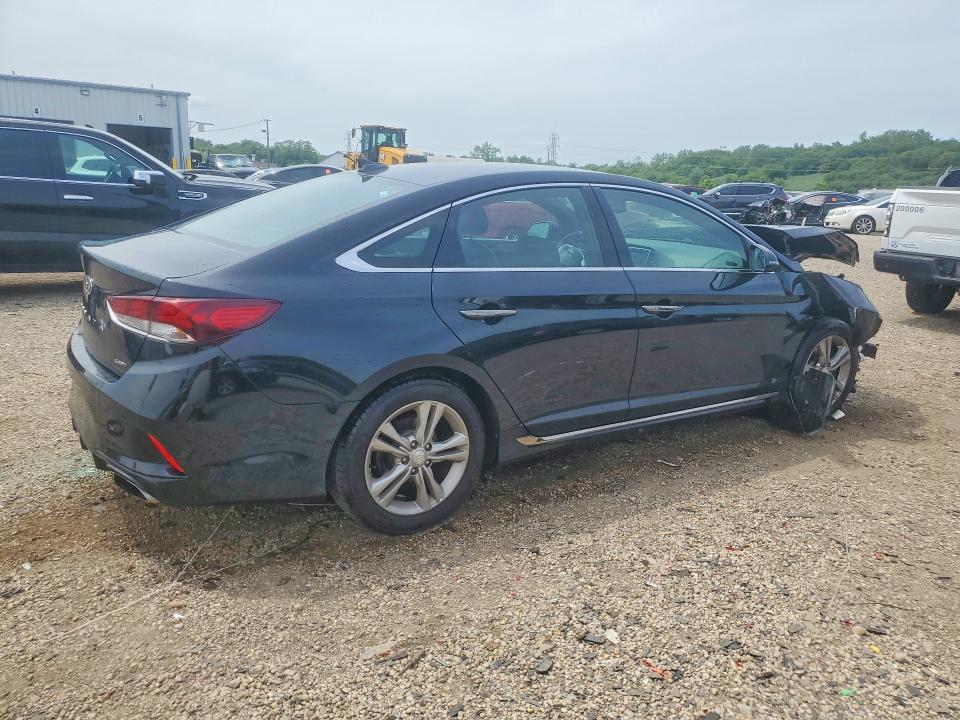60386856 :رقم المزاد ، 5NPE34AF2JH727703 vin ، 2018 Hyundai Sonata مزاد بيع