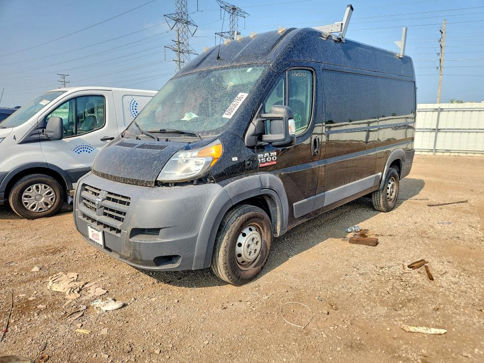 60856786 :رقم المزاد ، 3C6TRVBG7FE509004 vin ، 2015 Ram Promaster 1500 مزاد بيع