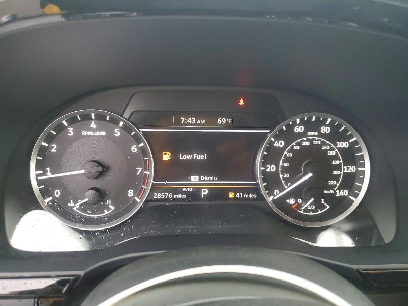 62296826 :رقم المزاد ، 5N1DL1ES7RC357353 vin ، 2024 Infiniti Qx60 مزاد بيع