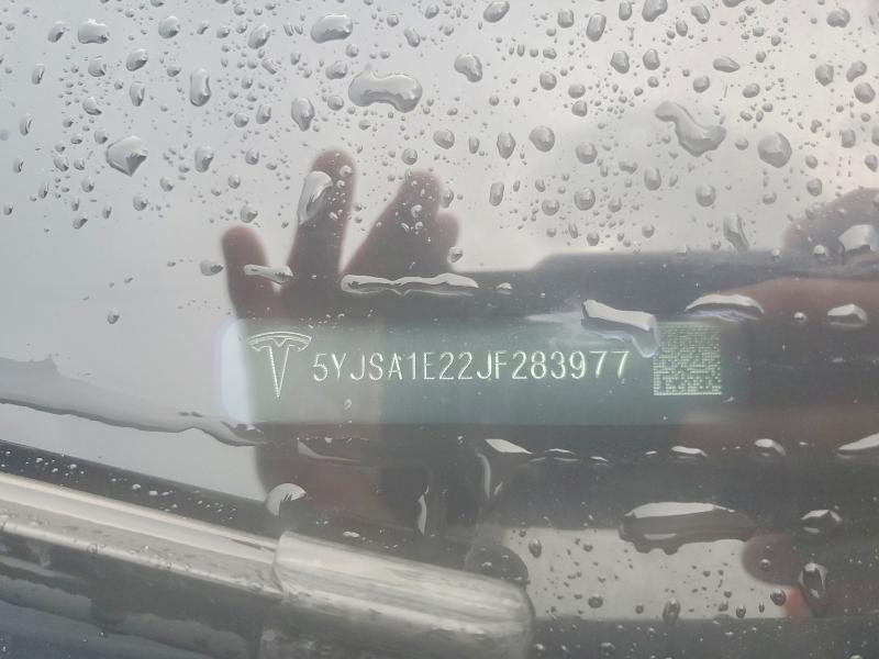 Aukcja sprzedaży 2018 Tesla Model S, vin: 5YJSA1E22JF283977, numer aukcji: 60814616