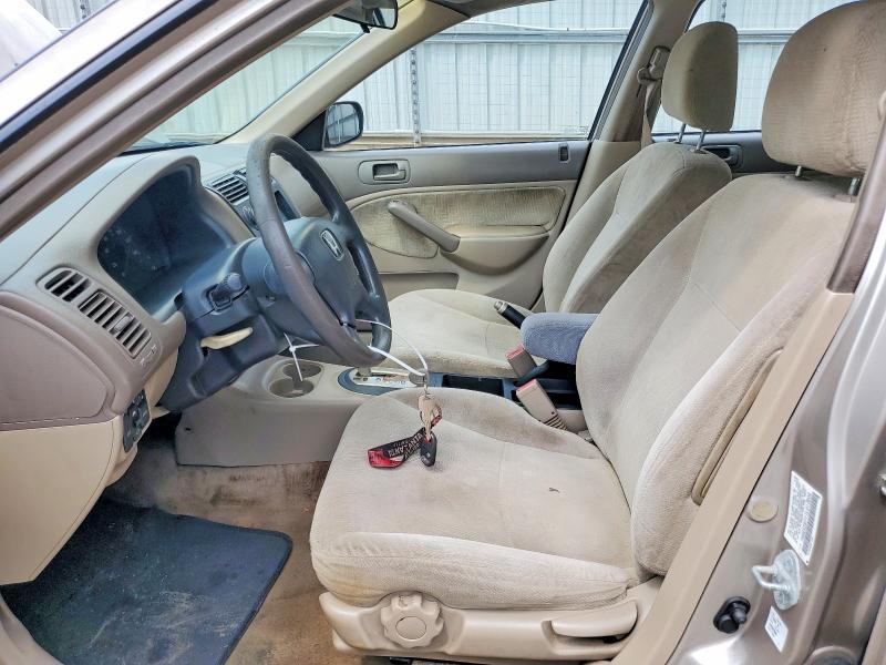 Aukcja sprzedaży 2001 Honda Civic, vin: 1HGES26711L014006, numer aukcji: 60612556