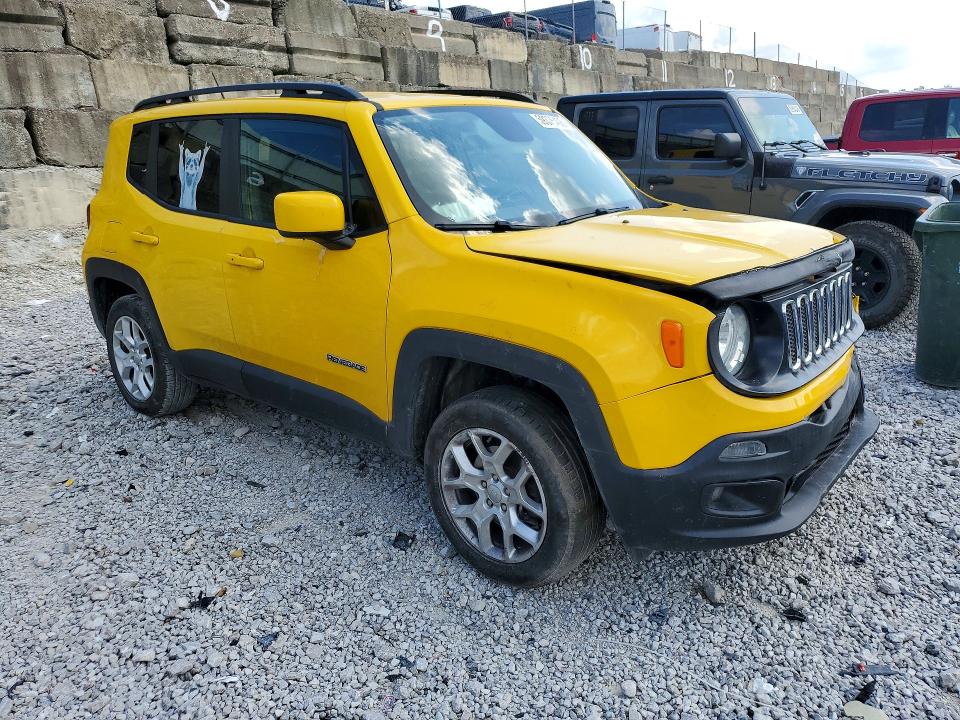 Продажа на аукционе авто 2017 Jeep Renegade, vin: ZACCJBBB0HPF30012, номер лота: 59376406