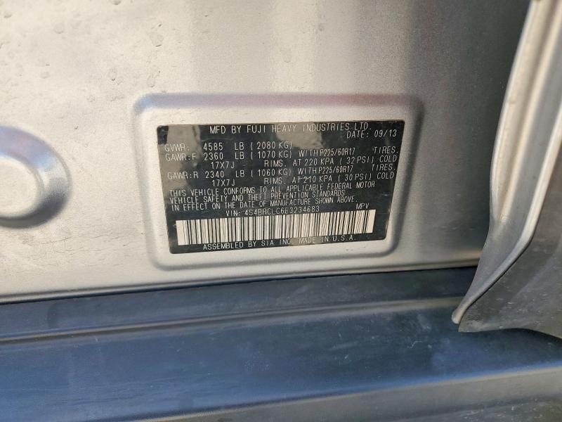 Продаж на аукціоні авто 2014 Subaru Outback, vin: 4S4BRCLC6E3234683, номер лоту: 61772756