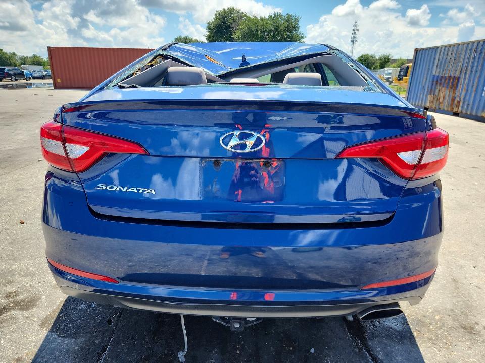 2017 Hyundai Sonata მანქანა იყიდება აუქციონზე, vin: 5NPE24AF6HH458604, აუქციონის ნომერი: 59584476