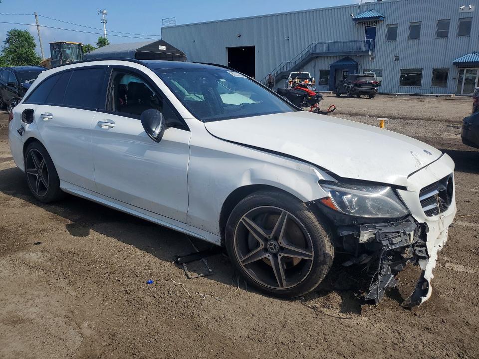2018 Mercedes-benz C მანქანა იყიდება აუქციონზე, vin: WDDWH4KB3JF654696, აუქციონის ნომერი: 63374136