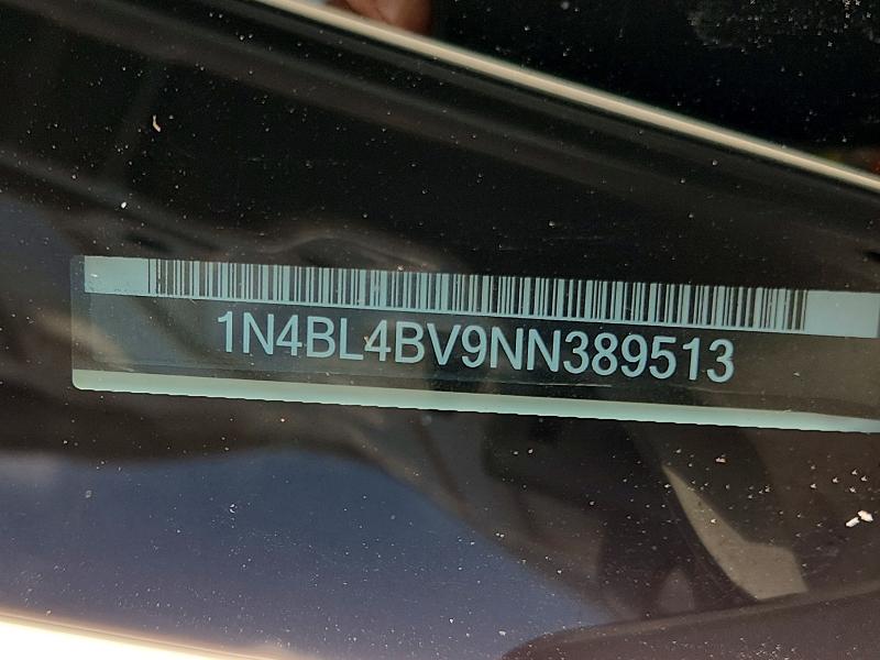 Продаж на аукціоні авто 2022 Nissan Altima, vin: 1N4BL4BV9NN389513, номер лоту: 60985716