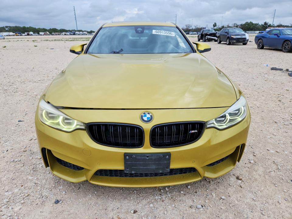 60913596 :رقم المزاد ، WBS3R9C59FK331552 vin ، 2015 Bmw M4 مزاد بيع