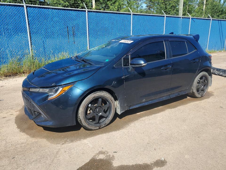 Auction sale of the 2020 Toyota Corolla Hatchback, vin: JTNK4RBE4L3087555, lot number: 61660436